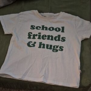 Kids Graphic Tee with Green Print